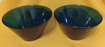 Buy Cobalt Blue Glass Bowl 6.5  Diam. Set Of 2  • 18.72£