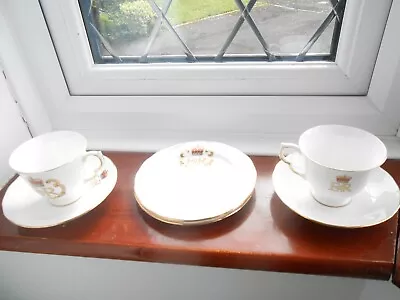 Buy Queen Anne Queens Silver Jubilee X6 Lot Cups Saucers Side Plates New • 12£