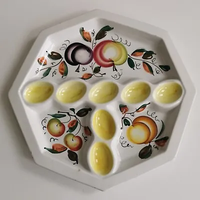 Buy Italian Pottery Hand Painted Sectioned Dish • 4.99£