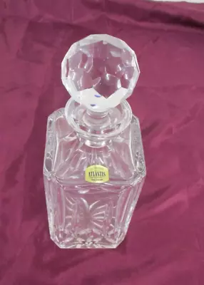 Buy Vintage Atlantis Cut Glass Lead Crystal Decanter.  Brand New And Boxed  #L2 • 12.99£