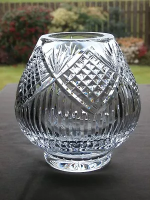 Buy Tyrone Crystal SLIEVE DONARD Ulster Rose Bowl  - Ex Cond - Stamped • 16.99£