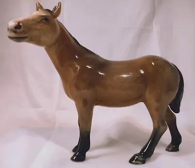 Buy Branksome China - Large Hand Painted Brown Horse Figure • 39.99£