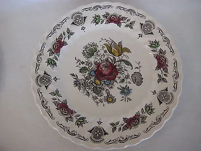 Buy Vintage Myott Bouquet Staffordshire Dinner Plate, 10  Dia (Small Chip On Back) • 33.18£