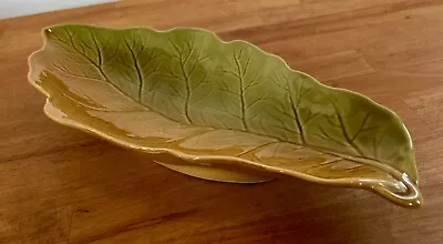 Buy 20th Century Ceramic Dish Vintage Royal Winton Large Autumn Leaf Design, 11 X 5  • 3£