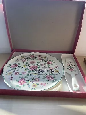 Buy James Kent Old Foley, Plate And Server/ Perfect For Afternoon Tea • 8£