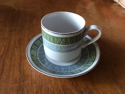Buy Midwinter Fine Shape Coffee Cup And Saucer Whitehill Pattern England • 10£