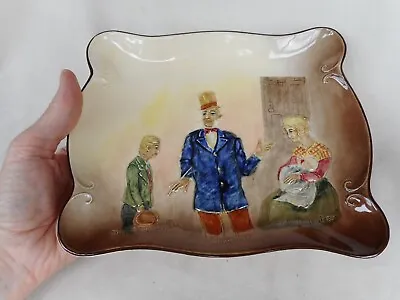 Buy A Royal Doulton Series Ware Embossed  Dish ~ Dicken's Characters - Micawber  ! • 34£