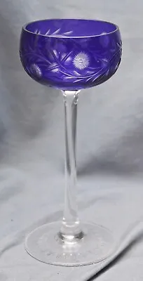 Buy Champagne Glass Lead Glass Polished, Purple Globe, 18,5 CM • 25.60£