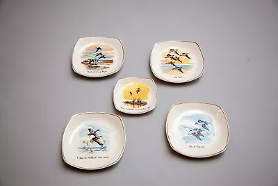 Buy 5 Midwinter Peter Scott Pin Dishes - Late 1950s • 15£
