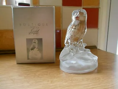Buy Lead Crystal - Crystal D'Arques Owl In Original Box • 13.99£