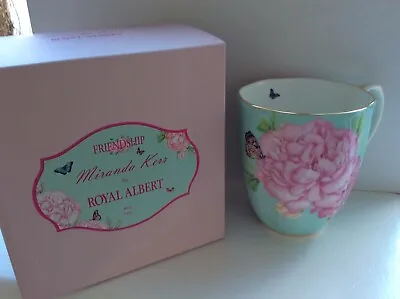 Buy Royal Albert Miranda Kerr Green Friendship Mug Brand New Unused And Boxed • 19.99£