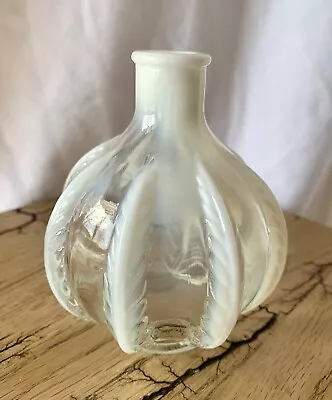 Buy Vintage Fenton Glass Opalescent  Malines  Lalique Style  Vase • 43.22£