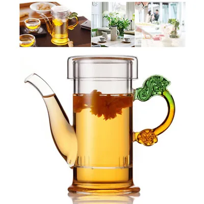 Buy  Kungfu Teaware Chinese Teapot Glass Black Hot Heat Resistant • 15.28£