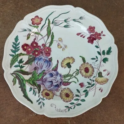 Buy Vintage Wedgwood Ranunculus' Pattern, Decorative Plate, 20.5cm A/F • 5.95£