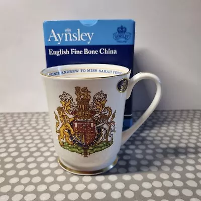 Buy Aynsley Fine Bone China Prince Andrew & Sarah Commemorative Wedding Tankard • 7.51£