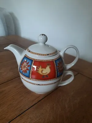 Buy Arthur Wood Teapot Tea Cup Dawn Tea For One Chicken  • 15£