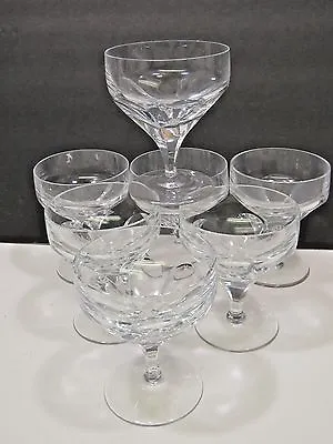 Buy 6 Josair Josefinen Hutte Napoléon Champagne Bohemian Glasses Heavy Crystal • 45.90£