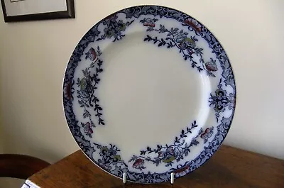 Buy Burleigh Ware Flow Blue Decorative Plate. • 3.95£