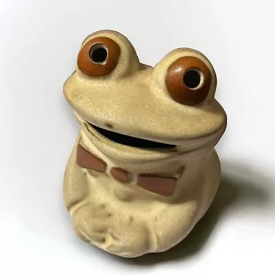 Buy Vintage Shelf Pottery Frog Money Box • 20£