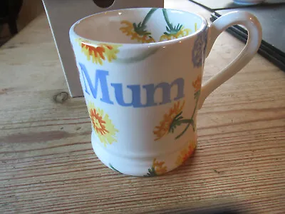 Buy Emma Bridgewater Dandelion Half Pint Mug. Personalised MUM. Brand New In Box • 13.50£