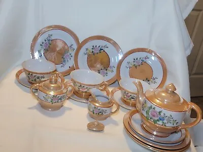 Buy Vintage Child's Size China Tea Sets, Mommy & Me Doll Dishes Hand Painted, Japan • 44.57£