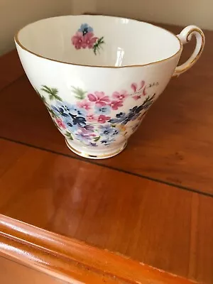 Buy Regency Make, English Bone China Tea Cup. Flowery Pattern. • 3.50£