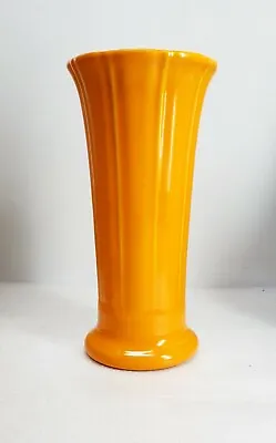 Buy VASE Butterscotch Yellow Orange HOMER LAUGHLIN FIESTA 8  SMALL New 1st • 88.58£