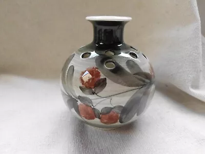 Buy Jersey Pottery Ci Free Hand Painted Pomander ~ Excellent Condition • 6.99£