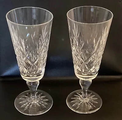 Buy Edinburgh Crystal - Champagne Flute Glass - Glenshee - Pair Of Glasses • 14.99£