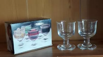 Buy Boxed  Set 2 Dartington Glass  Regency Goblets Designed By Frank Thrower 13.5 Cm • 24.98£