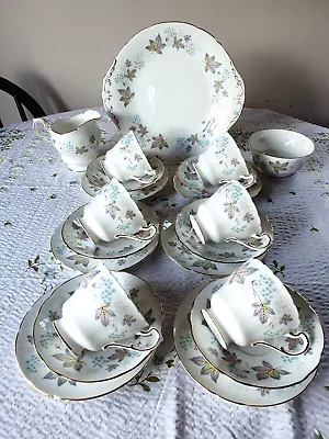Buy Vintage Paragon By Appointment To Her Majesty The Queen Tea Set, Enchanted 21pc • 20£