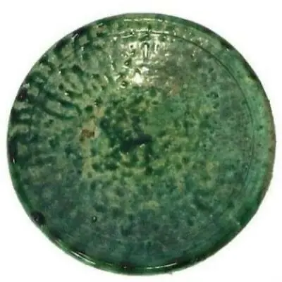 Buy Moroccan Green Tamegroute Pottery - 8in Salad Plate • 42.49£