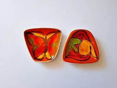 Buy  2 Poole Pottery Pin Dishes  No 41 Fantastic Condition  • 19.99£