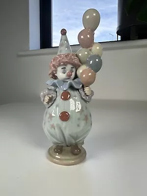 Buy Lladro Clown With Balloons Excellent Condition Model 5811 RRP £129 • 54.99£