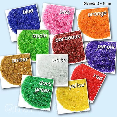 Buy 500g/0.5kg Coloured - Sand, Marble, Glass - ART CRAFT- 200 Colours/Size Options. • 5.95£