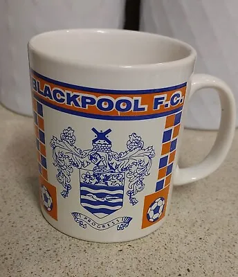 Buy Vintage Blackpool Football Club Mug The Seasiders Staffordshire Tableware • 9.99£