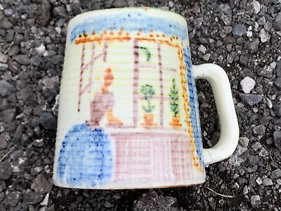 Buy Vintage / Antique Norwegian Strange Studio Pottery Cup Mug With Wording • 49.98£