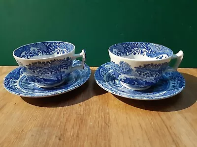 Buy 2 Spode Italian  Cups And Saucers • 15£