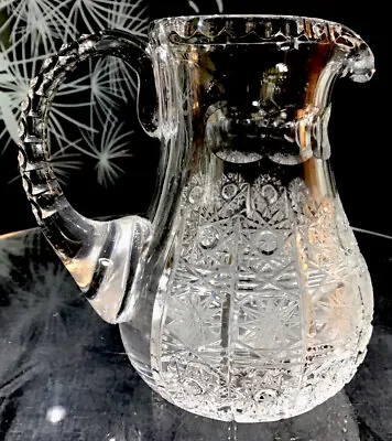 Buy Bohemia 24% Lead Cut Crystal “Queen Lace” Collection - SMALL Creamer/Water Jug! • 66£