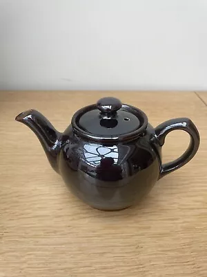 Buy Vintage Sadler Brown Betty Rockingham Glaze Teapot - Small (Half Pint) • 9.99£