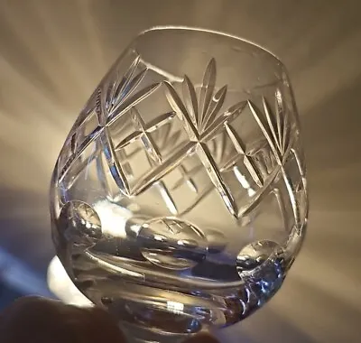 Buy Vintage Royal Doulton Crystal Georgian Cut Brandy Cognac Glass 4½x2   300ml • 10£