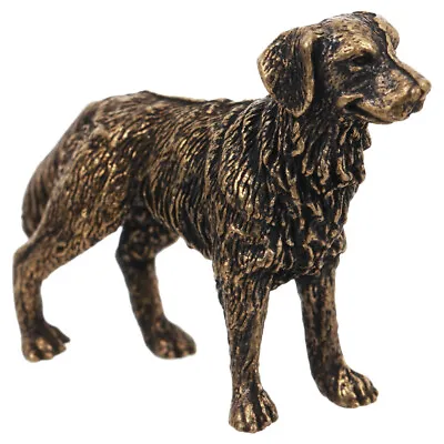 Buy  Ornaments Tabletop Statue Simulation Dog Model Metal Decorations • 5.54£