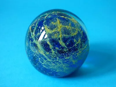 Buy Collectable Heavy Mdina Malta Sea & Sand Lead Art Glass Paperweight Free Uk P+p • 16.89£