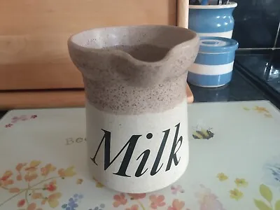 Buy Brailsford Pottery John Hermansen Vintage Stoneware Large Milk Jug  • 10.95£