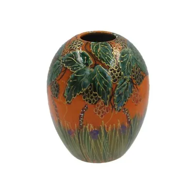 Buy Anita Harris Art Pottery 15cm Vase Autumn Berries Design • 79.99£
