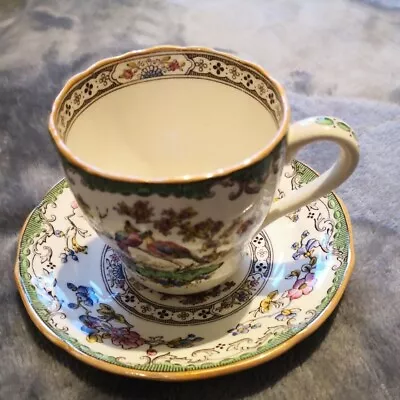 Buy Antique Spode China Eden 1393 Cup And Saucer Set • 20£