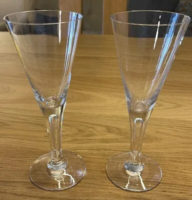 Buy Dartington Crystal Wine Glasses - Set Of 2 - P&P Included • 35£