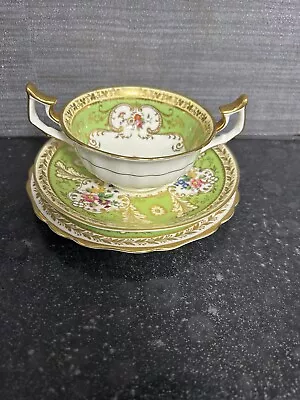Buy Cauldron China Soupe Cup,saucer And Side Plate Antique C. 1914 • 9.99£