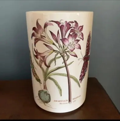 Buy Portmeirion Botanic Garden Mexican Lily Large Vase Vintage 90s Cylindrical • 20£