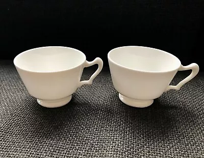 Buy 2 X Vintage Crown Staffordshire China England Porcelain Tea Cups • 8£
